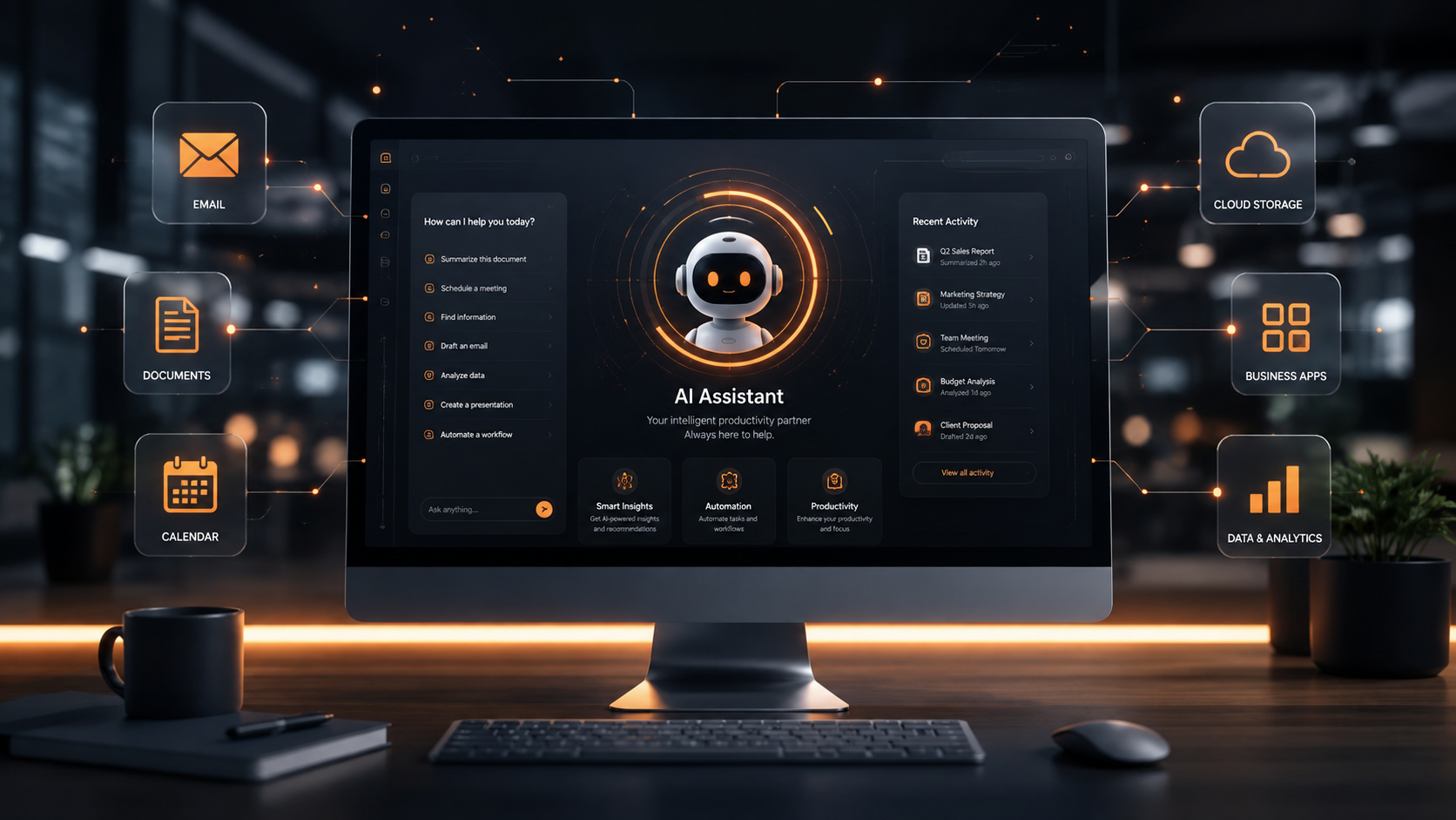 Capacitación en Inteligencia Artificial para empresas: herramientas, conectores y productividad